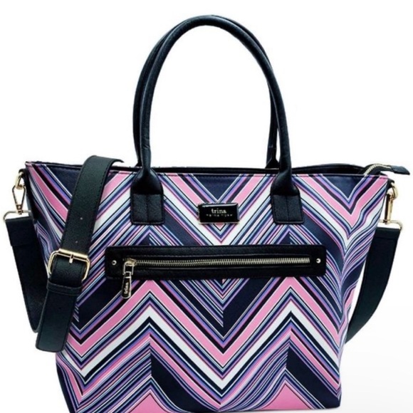 Trina Turk Tote Bag Woman’s New Large Hand Bag Limited Colors - Picture 3 of 4